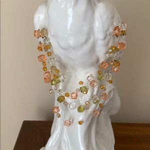 Y2K Translucent beaded necklace from a boutique